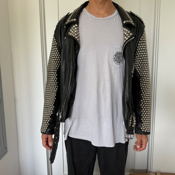 La Roxx Vintage Leather Moto Jacket - Picture 4 of 7